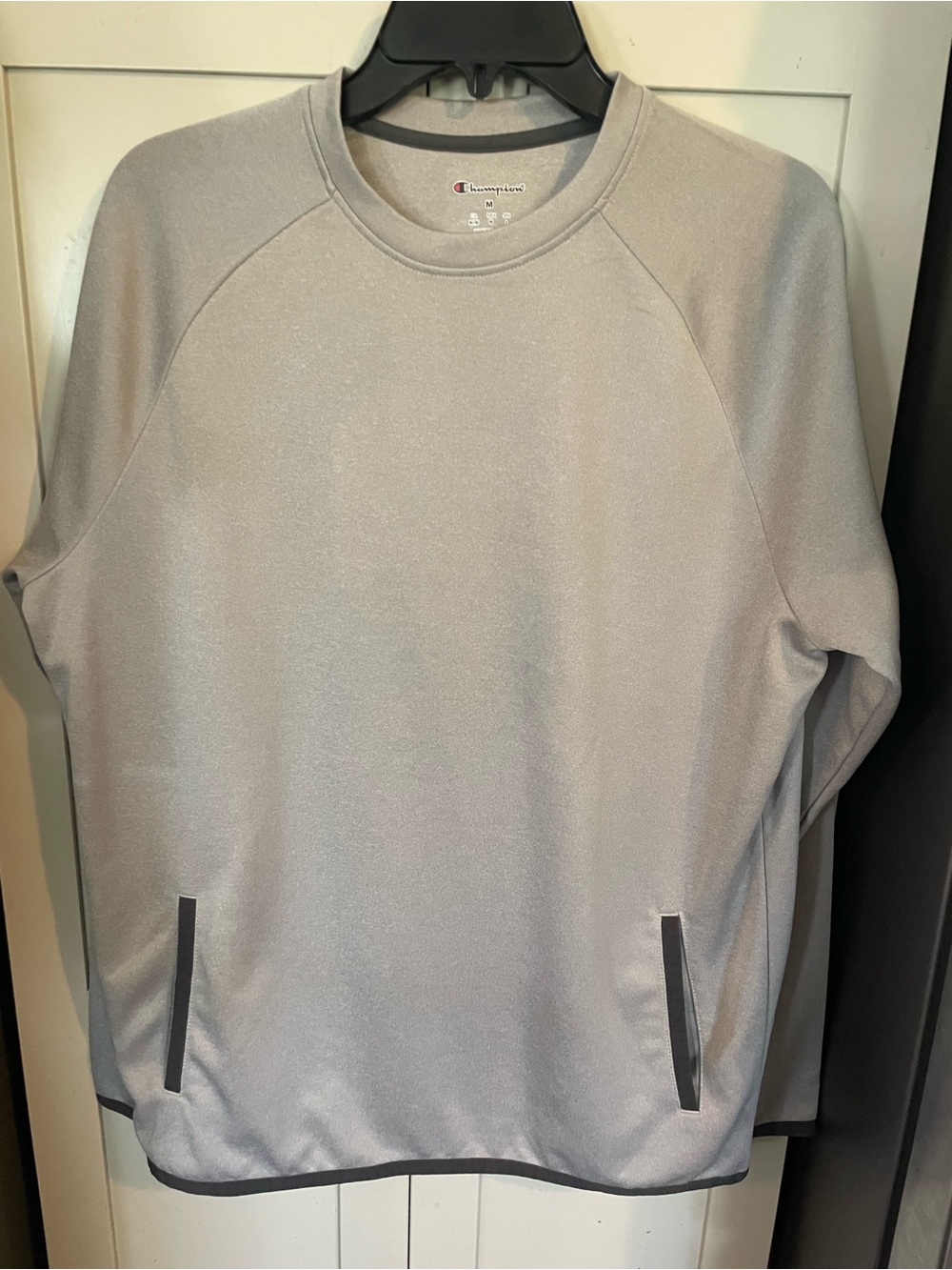 Champion Light Gray Men’s Crewneck Sweatshirt